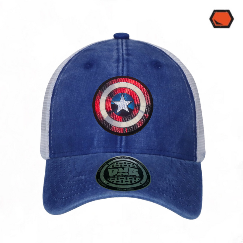 Gorra Marvel Captain America “The First Avenger” Azul Royal Trucker