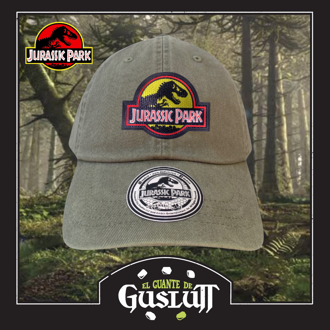 Gorra Jurassic Park Logo Beige Vintage