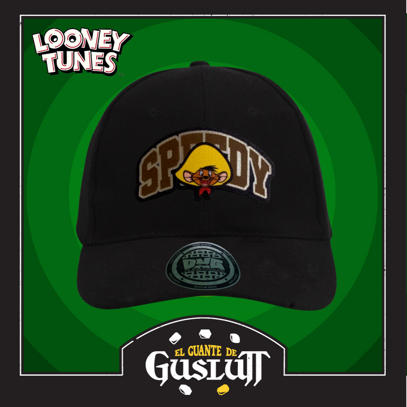 Gorra Looney Tunes “Speedy Gonzales” Negra