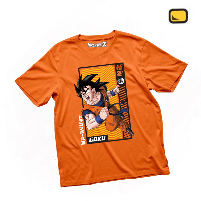 Playera Dragon Ball Z “Son Goku” Naranja