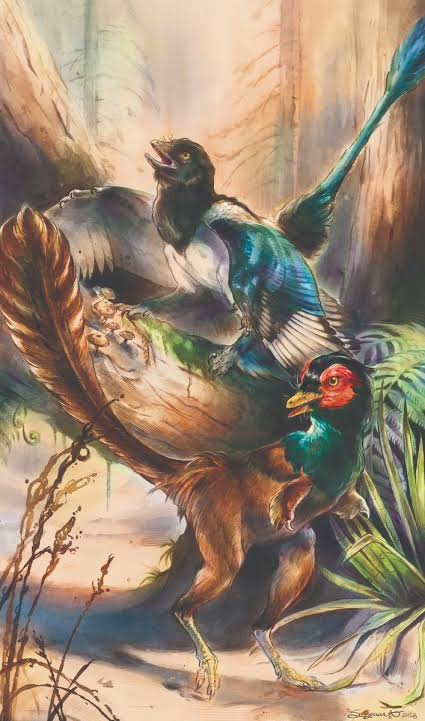 Beasts of the Mesozoic Eastern “Microraptor Gui & Mononykus Olecranus” 2 Pack