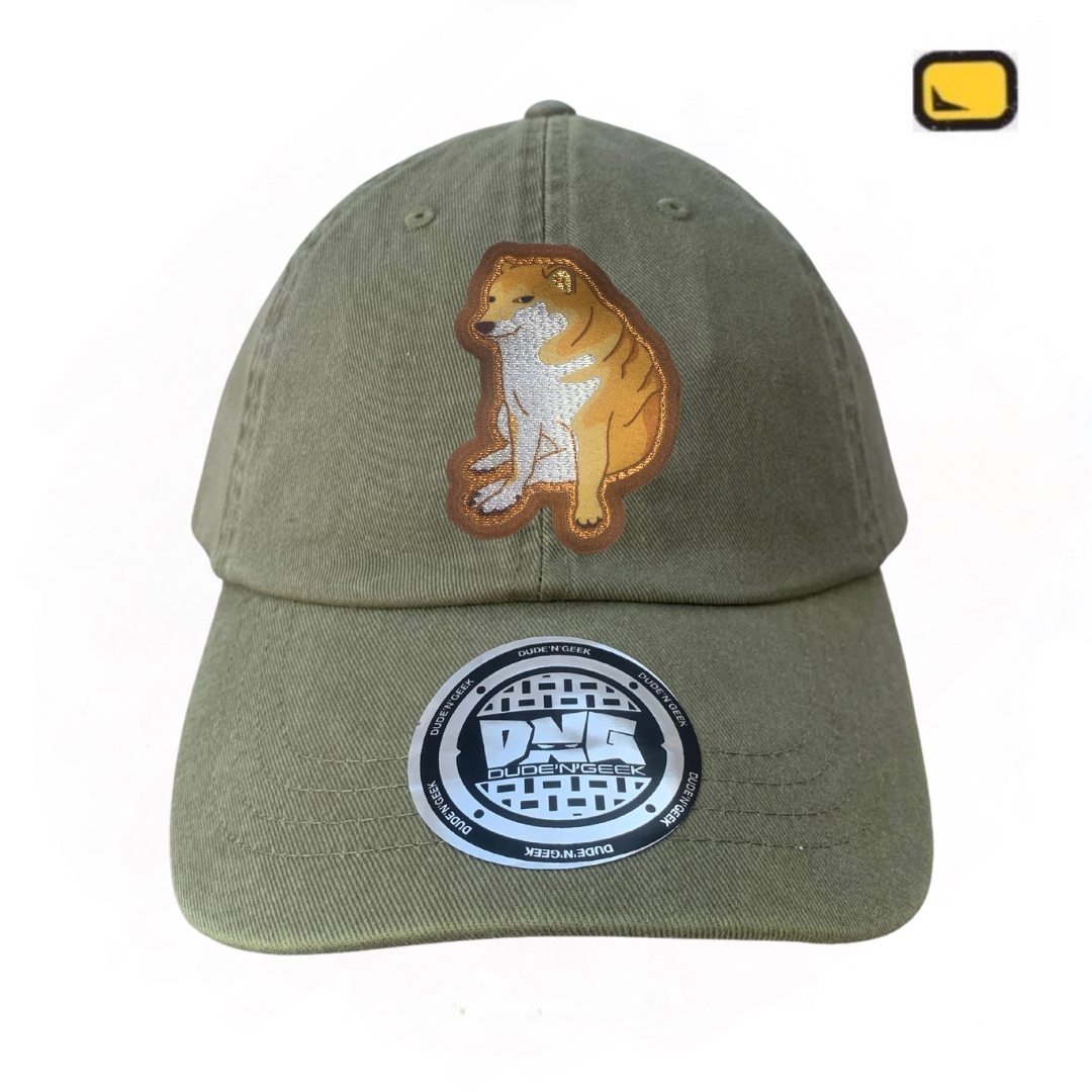 Gorra Cheems “The Meme” Beige Vintage