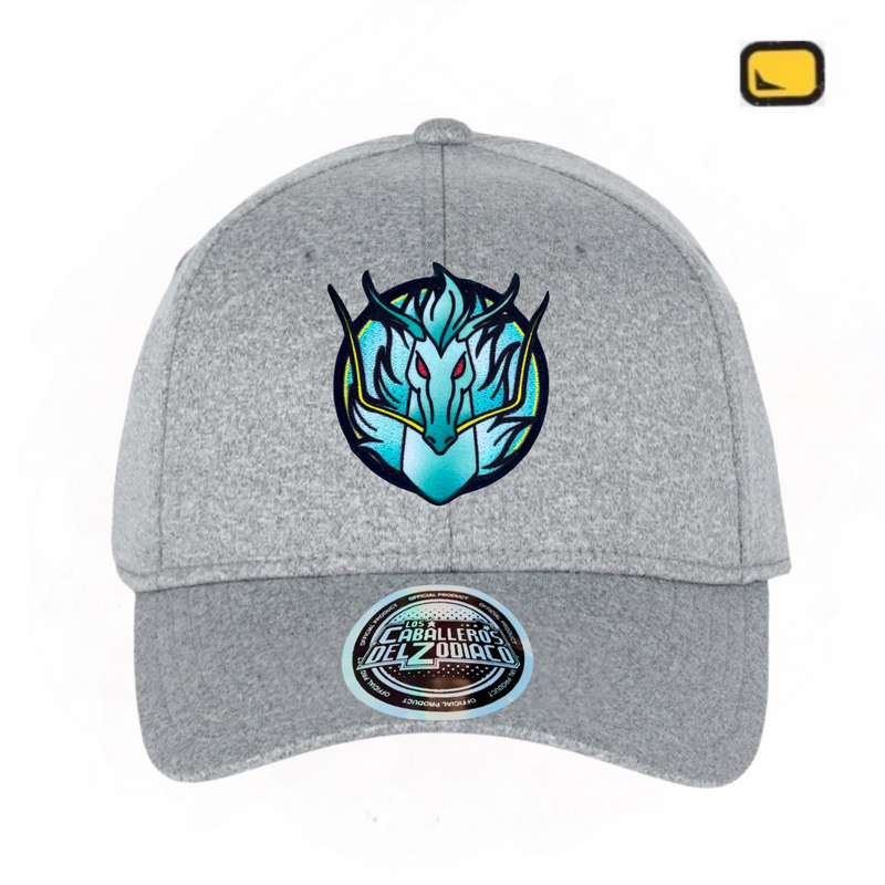 Gorra Saint Seiya “Shiryu Dragon” Gris Jaspe