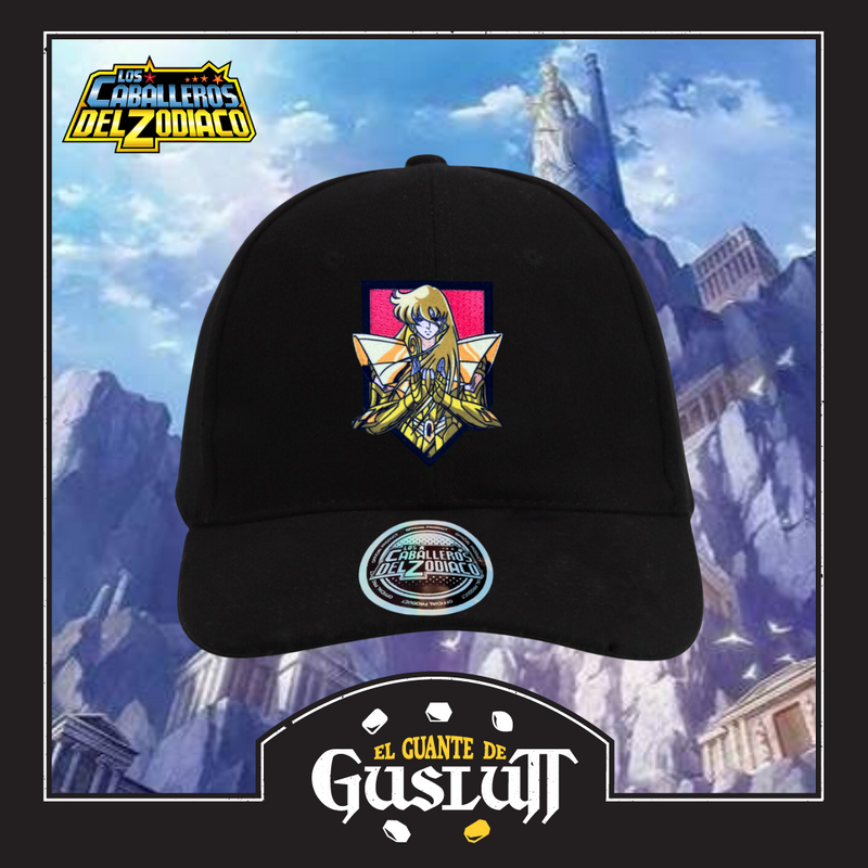 Gorra Saint Seiya “Virgo Shaka” Negra