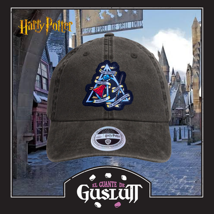 Gorra Harry Potter “Deathly Hallows Legend” Gris Vintage