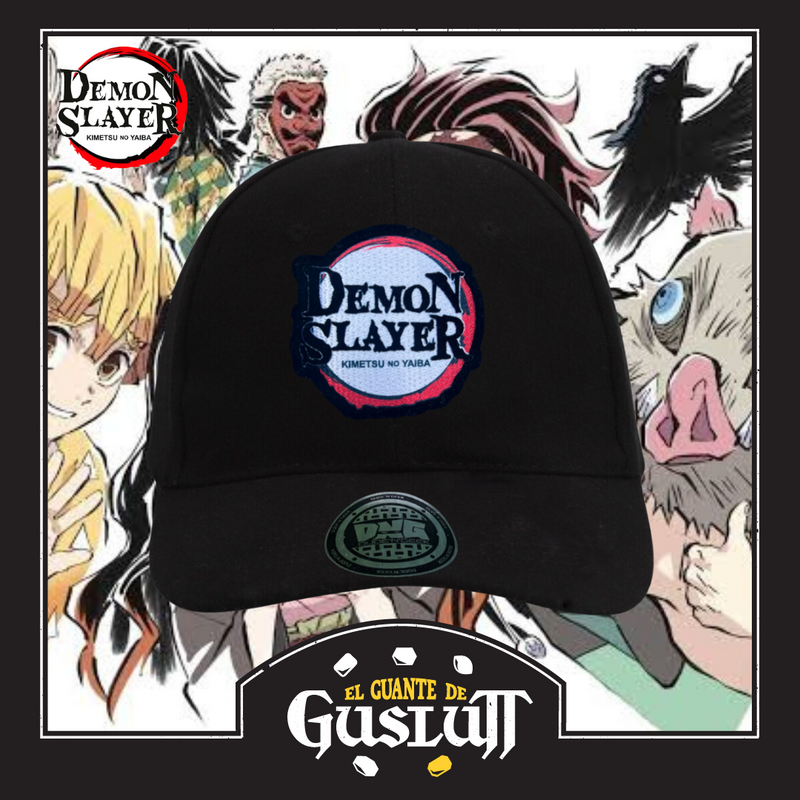 Gorra Demon Slayer: Kimetsu No Yaiba Logo Negra