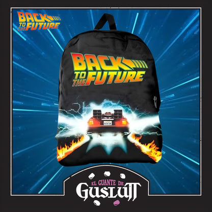 Mochila Back to the Future “Delorean Time Machine”