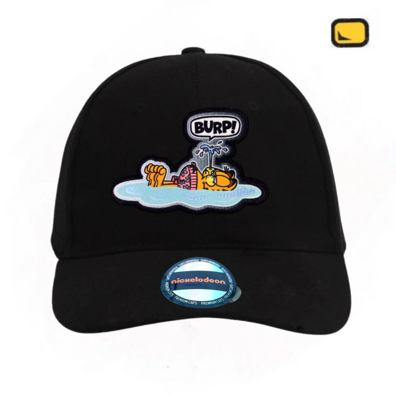 Gorra Garfield “Burp” Negra