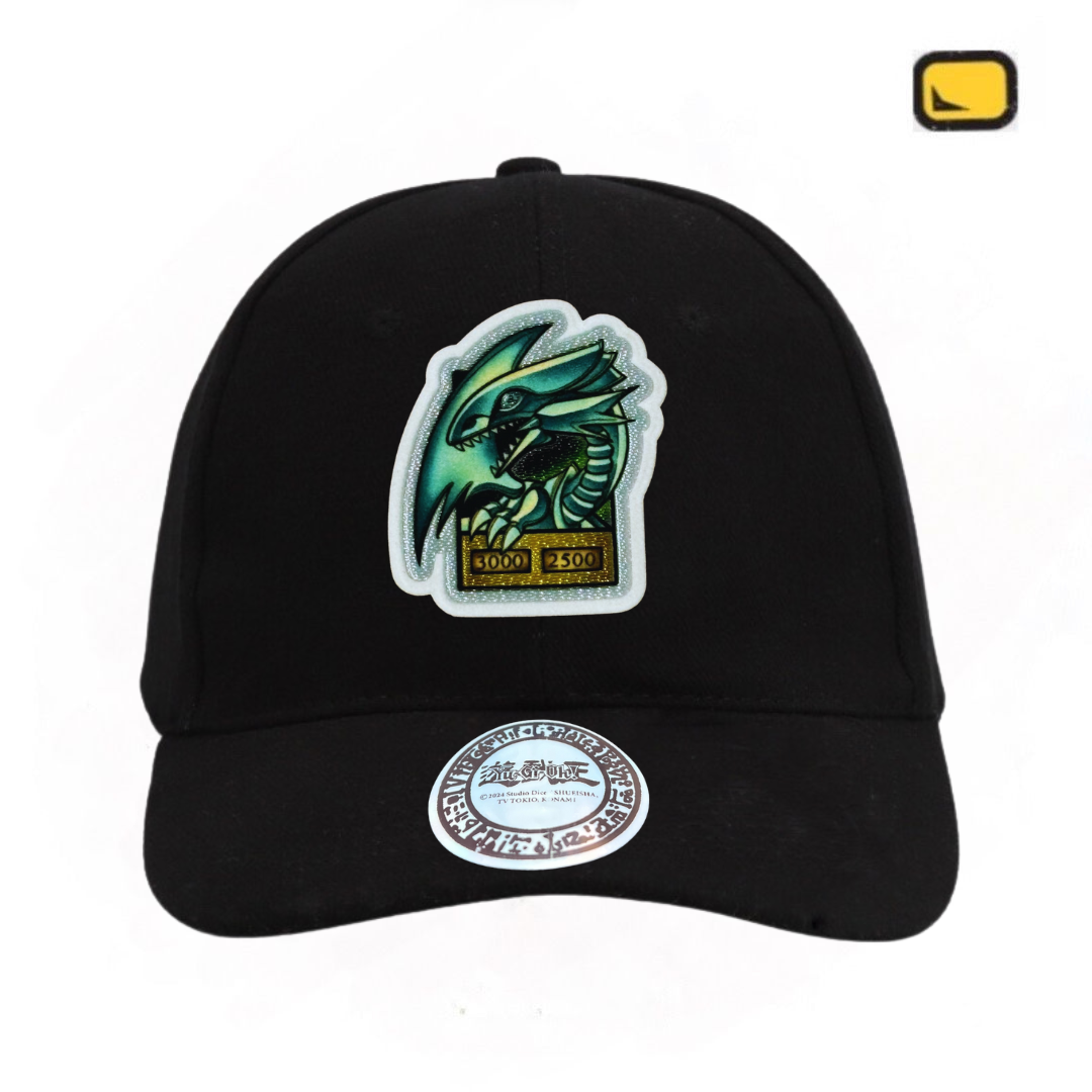 Gorra Yu-Gi-Oh! “Blue Eyes White Dragon” Negra