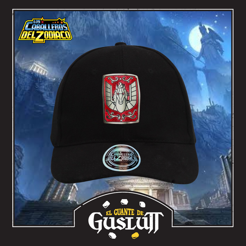 Gorra Saint Seiya “Pandora Box Pegasus” Negra