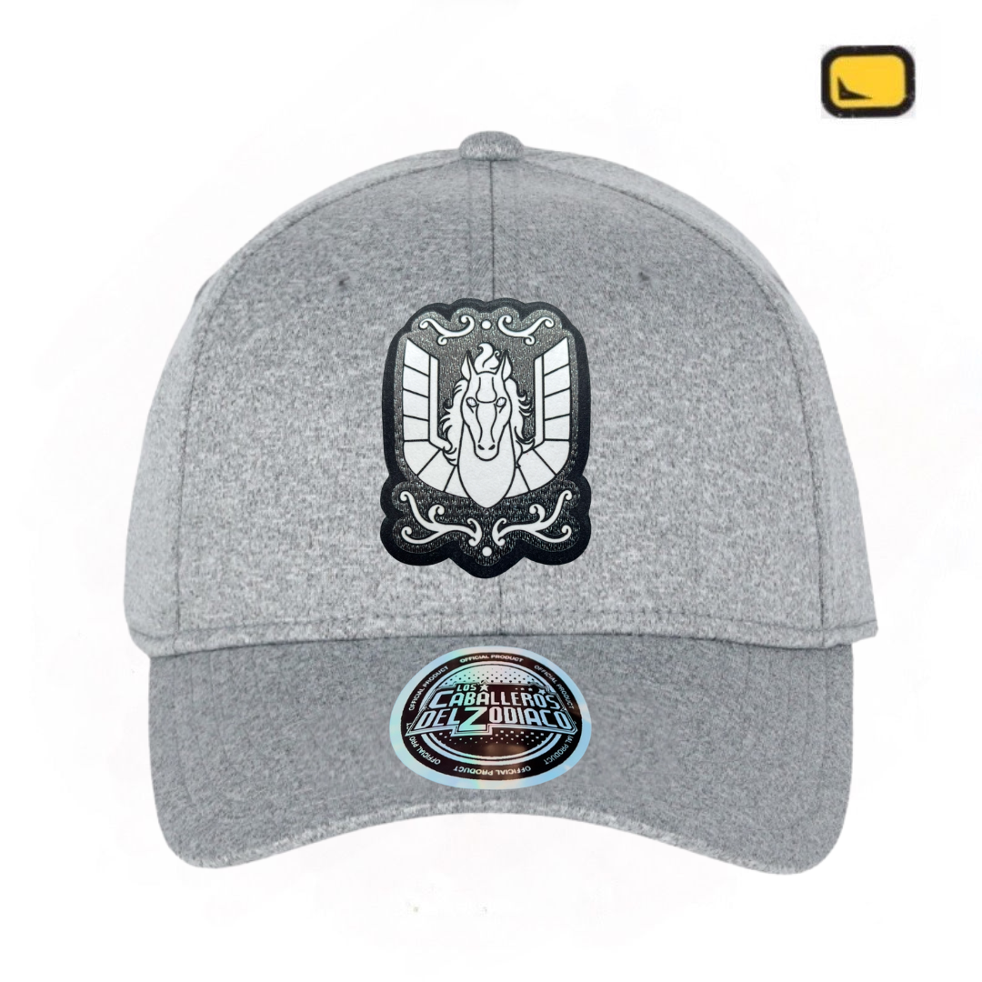 Gorra Saint Seiya “Pegasus Cloth Box” Gris Jaspe