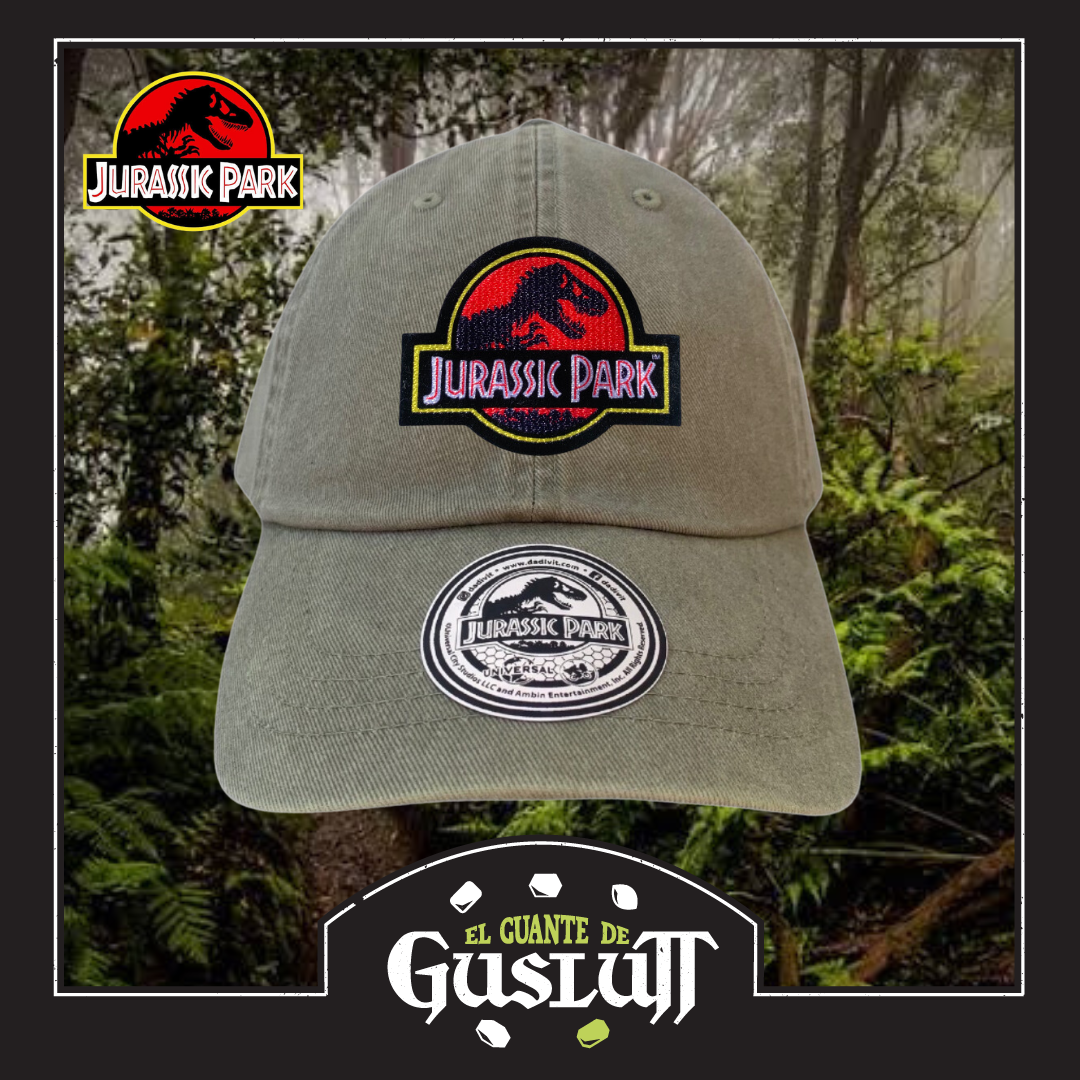 Gorra Jurassic Park Logo Beige Vintage