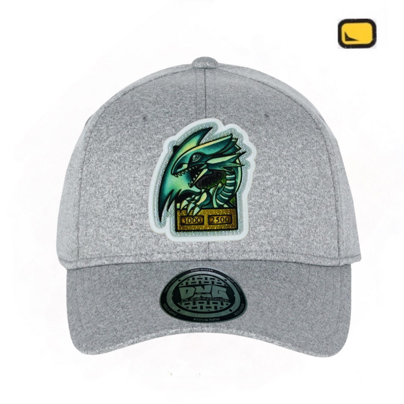 Gorra Yu-Gi-Oh! “Blue Eyes White Dragon” Gris Jaspe