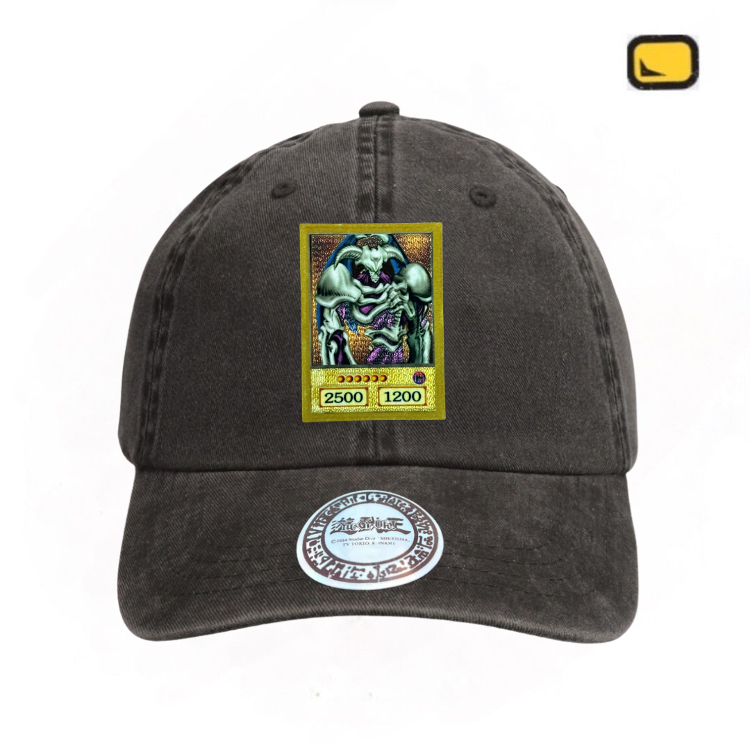 Gorra Yu-Gi-Oh! “Summoned Skull” Gris Vintage