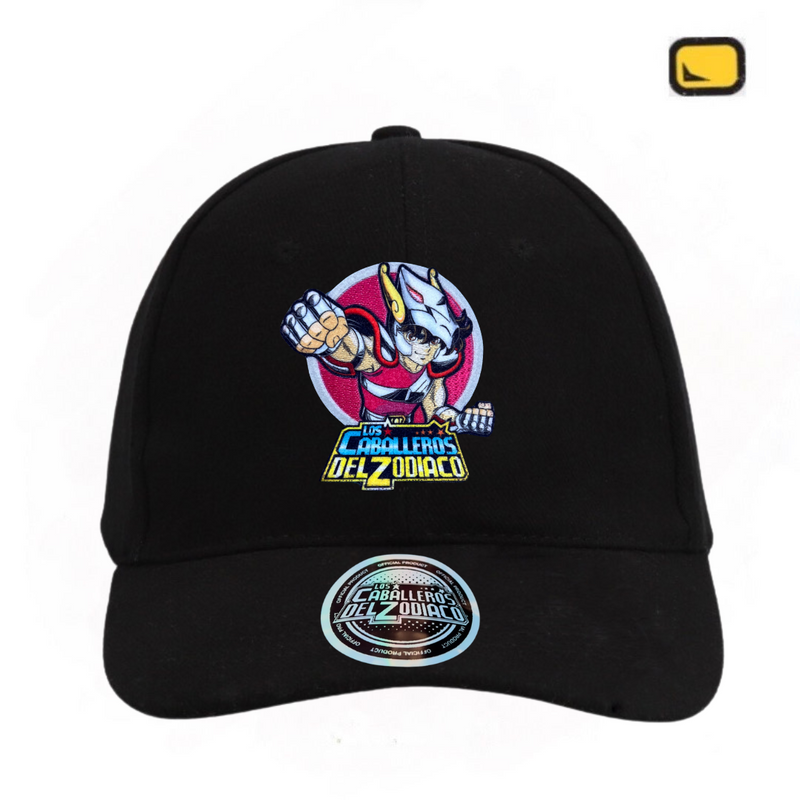 Gorra Saint Seiya “Knights of the Zodiac” Negra