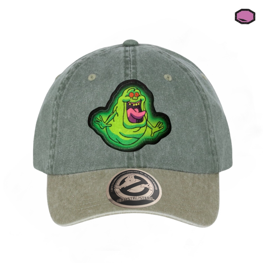 Gorra Ghostbusters “Slimer” Verde-Beige Vintage