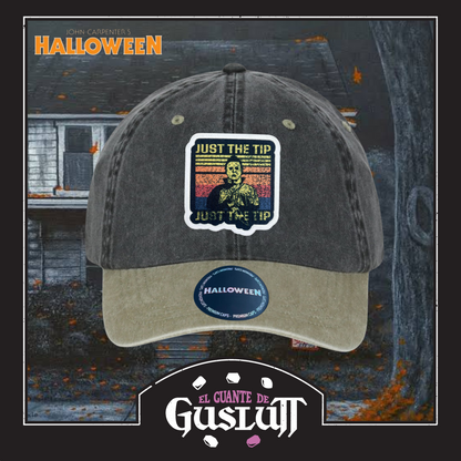 Gorra Halloween Michael Myers “The Shape” Gris-Beige Vintage