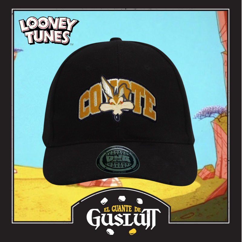 Gorra Looney Tunes “Wile E. Coyote” Negra