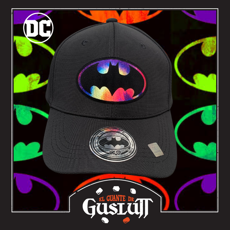 Gorra DC Comics Batman “Multicolor” Negra