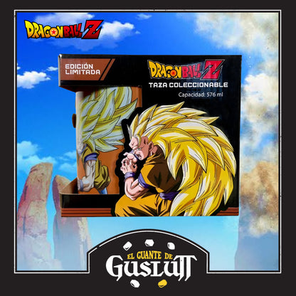 Taza Jumbo Dragon Ball Z Edición Especial “Super Saiyan 3 Goku”