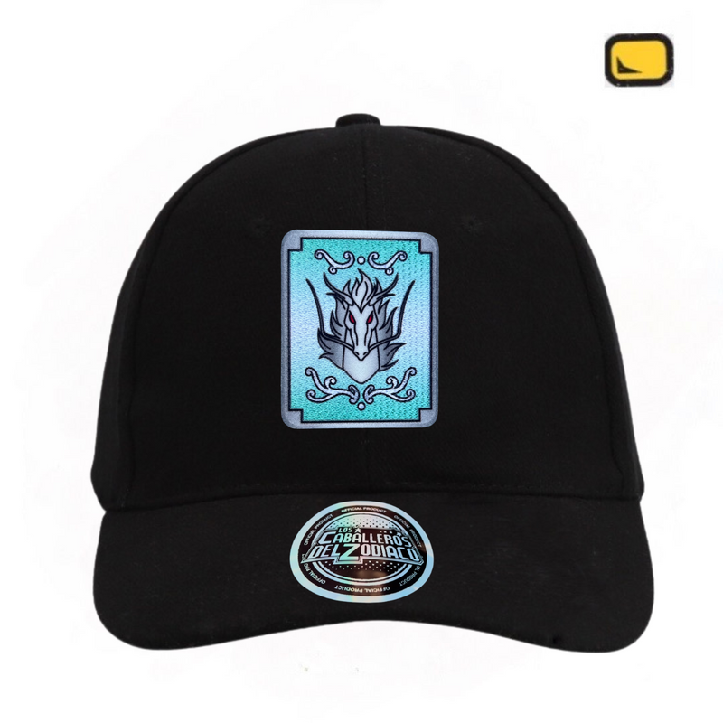 Gorra Saint Seiya “Pandora Box Shiryu Dragon” Negra