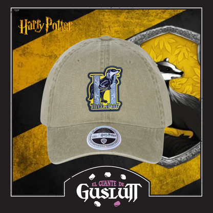 Gorra Harry Potter “Hufflepuff” Beige Vintage