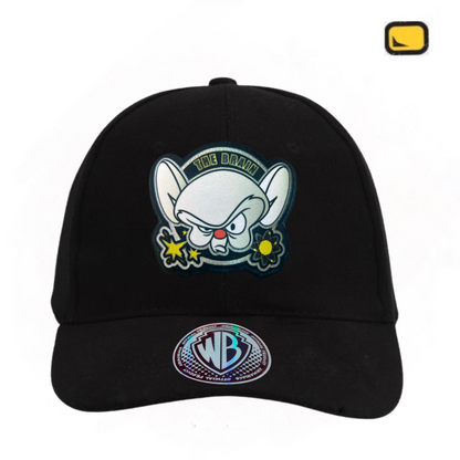 Gorra Animaniacs Pinky and the Brain “The Brain” Negra