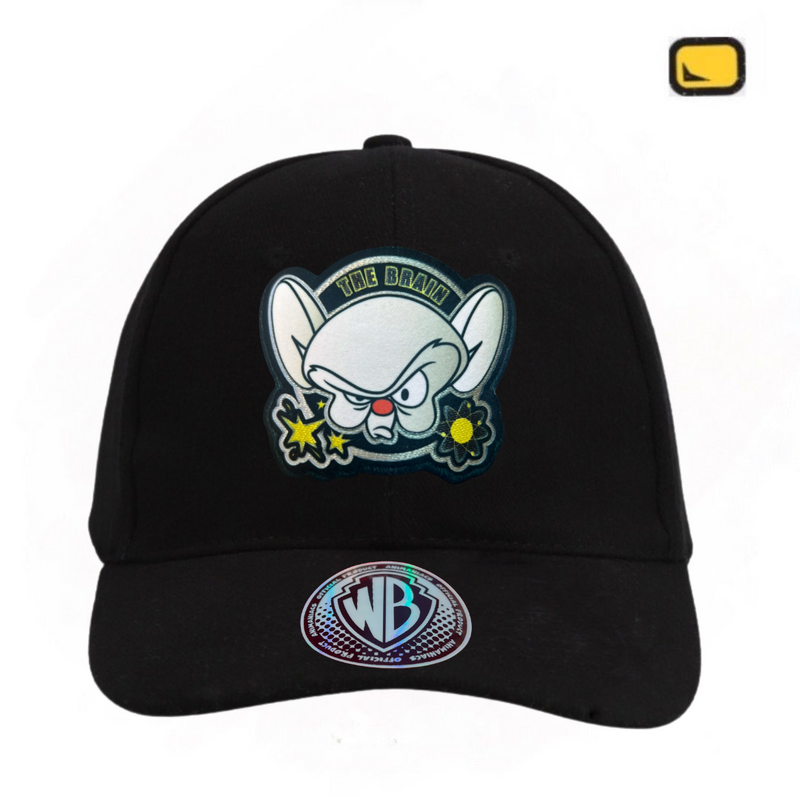 Gorra Animaniacs Pinky and the Brain “The Brain” Negra