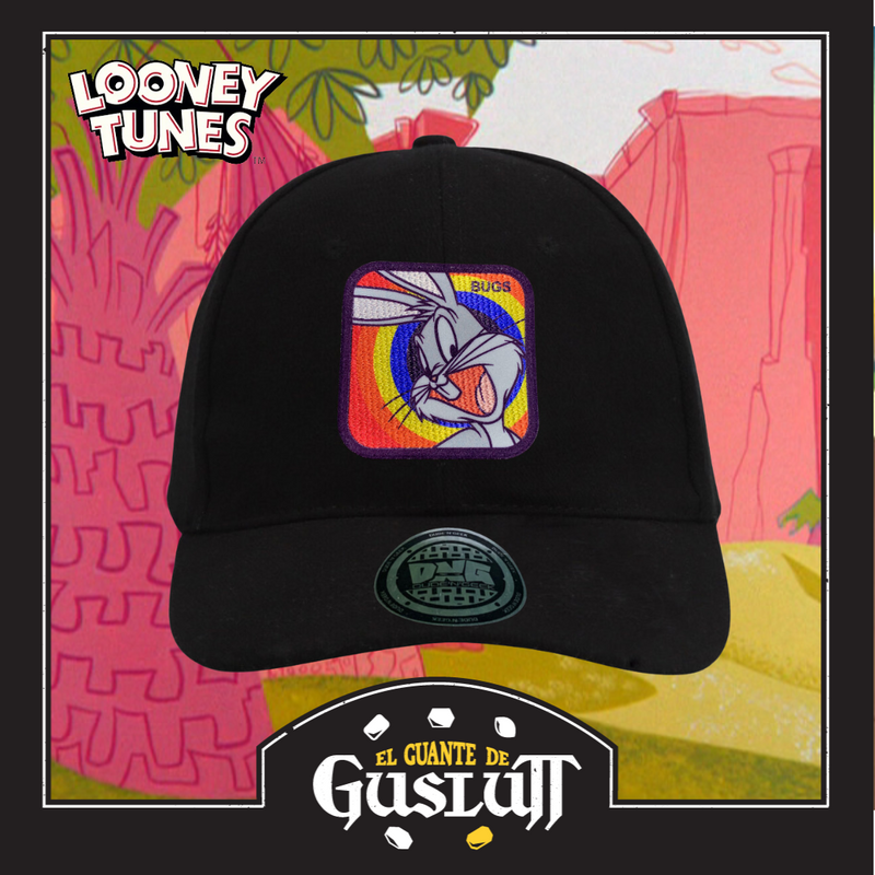 Gorra Looney Tunes “Bugs Bunny Patch” Negra