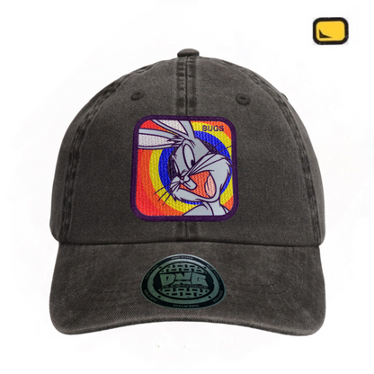 Gorra Looney Tunes “Bugs Bunny Patch” Gris Vintage