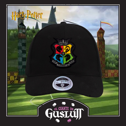 Gorra Harry Potter Hogwarts “Never tickle a sleeping dragon” Negra