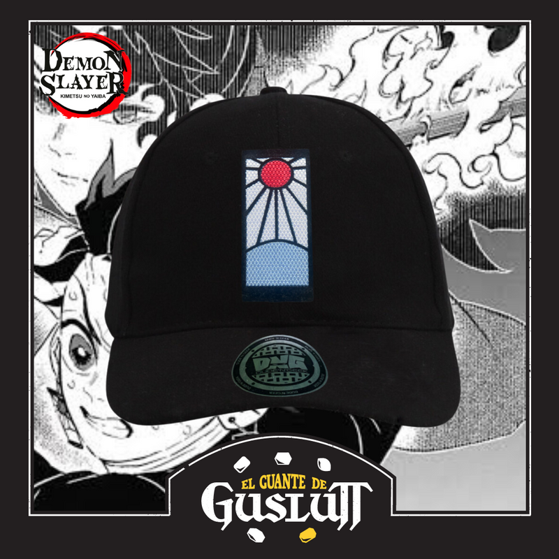 Gorra Demon Slayer: Kimetsu No Yaiba “Hanafuda Earring” Negra