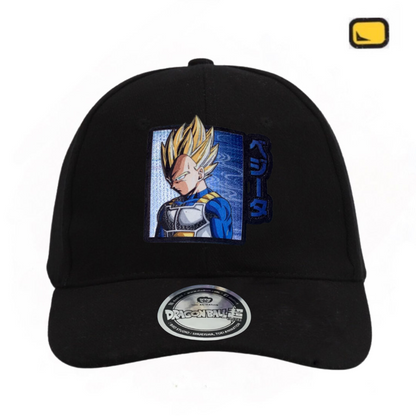 Gorra Dragon Ball Z “Super Saiyan Vegeta” Negra