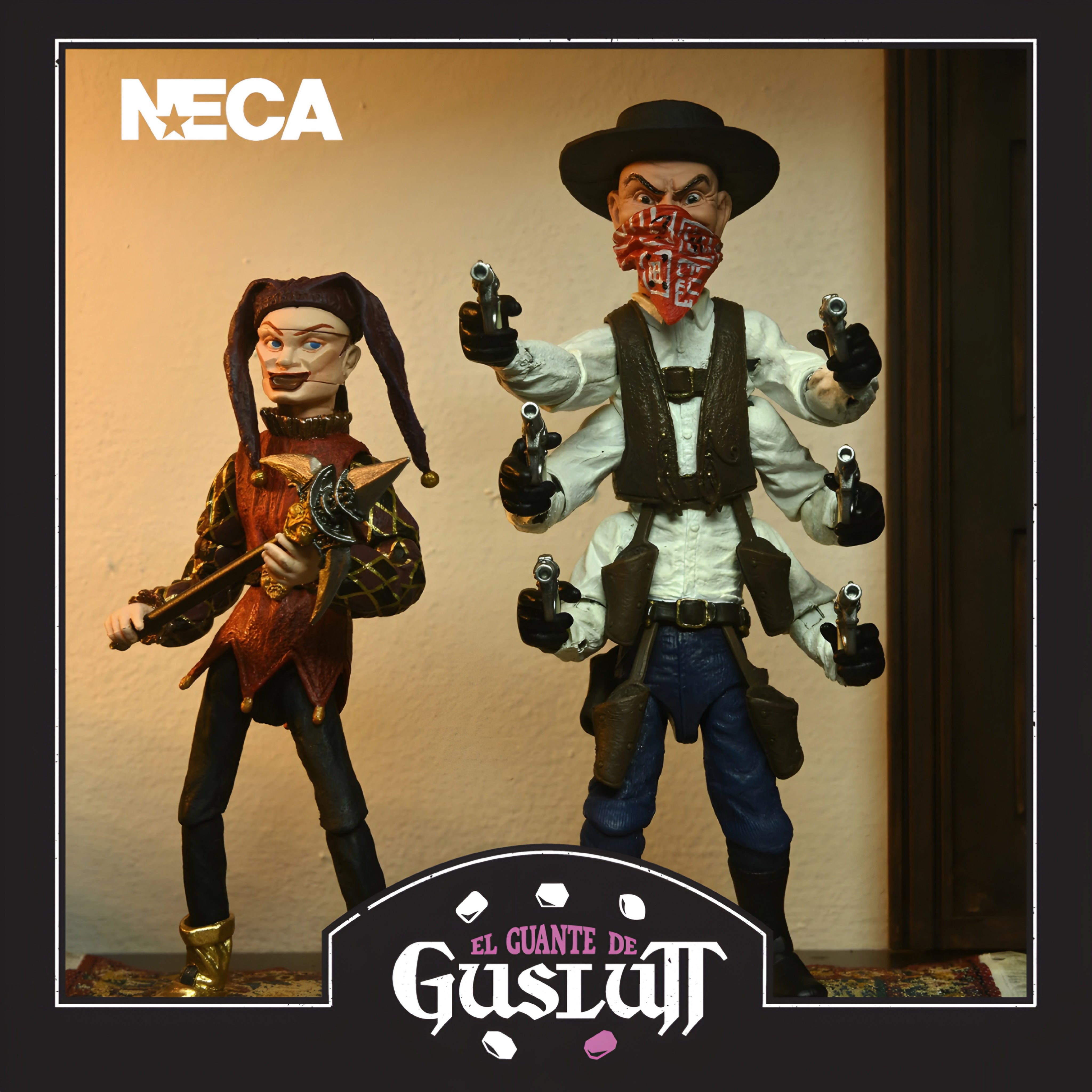 NECA Puppet Master Ultimate Six Shooter & Jester 2 Pack