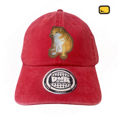 Gorra Cheems Roja Vintage