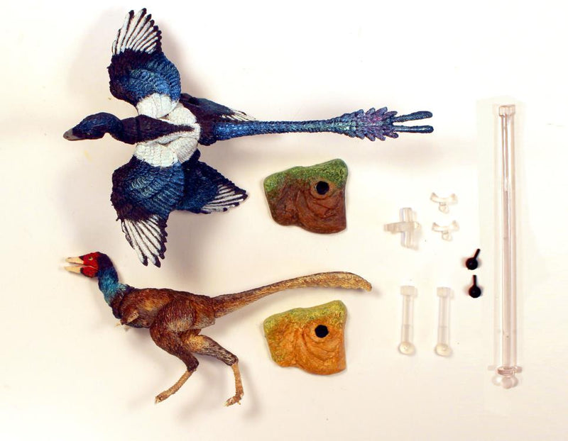 Beasts of the Mesozoic Eastern “Microraptor Gui & Mononykus Olecranus” 2 Pack