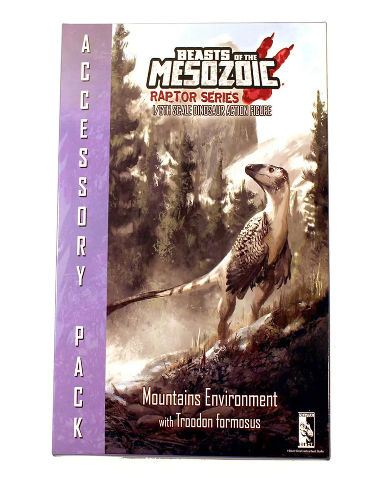 Beasts of the Mesozoic “Mountains Environment with Troodon” Accesory Pack