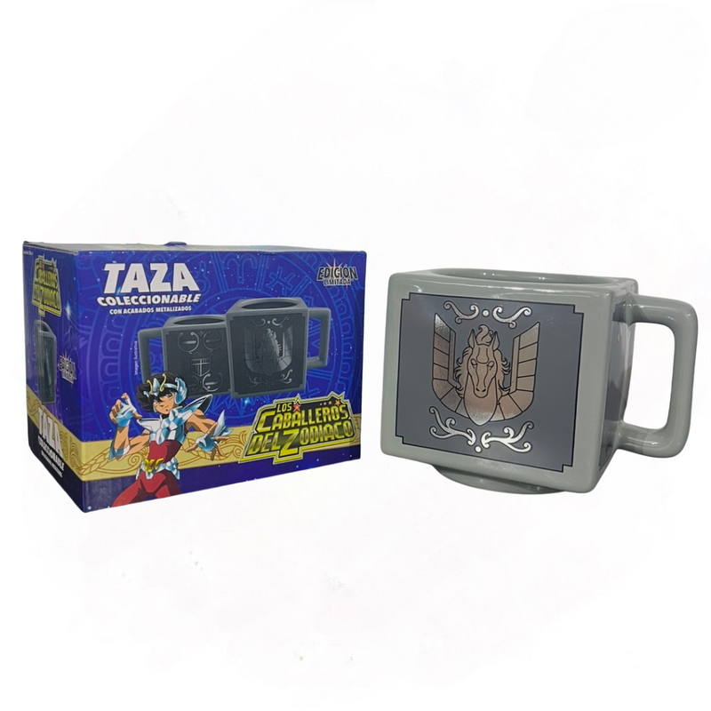 Taza Caballeros del Zodiaco Edición Especial “Pegasus Cloth Box”