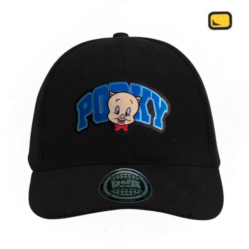 Gorra Looney Tunes “Porky Pig” Negra