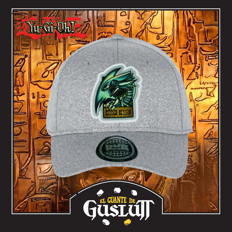 Gorra Yu-Gi-Oh! “Blue Eyes White Dragon” Gris Jaspe