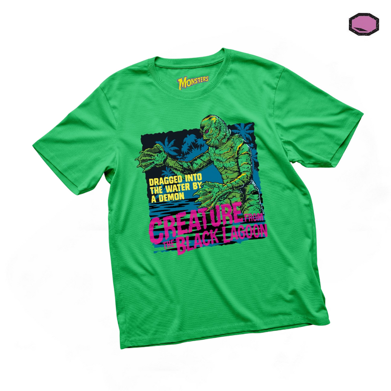 Playera Universal Monsters “Creature from the Black Lagoon” Verde