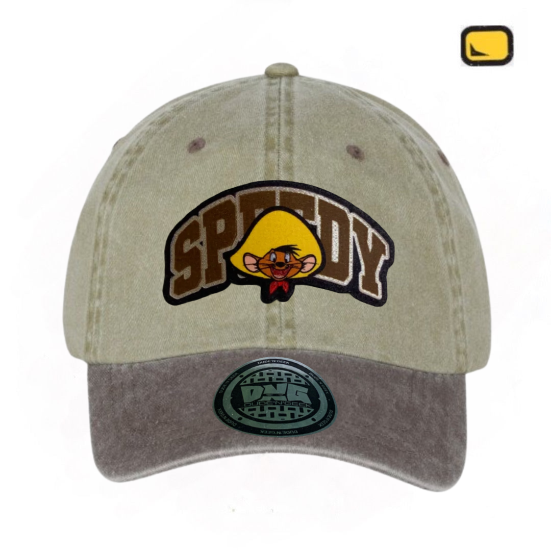 Gorra Looney Tunes “Speedy Gonzales” Beige-Café Vintage