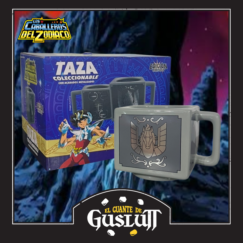 Taza Caballeros del Zodiaco Edición Especial “Pegasus Cloth Box”