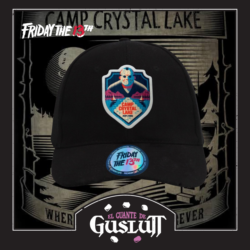 Gorra Friday the 13th “Camp Crystal Lake Est. 1935” Negra