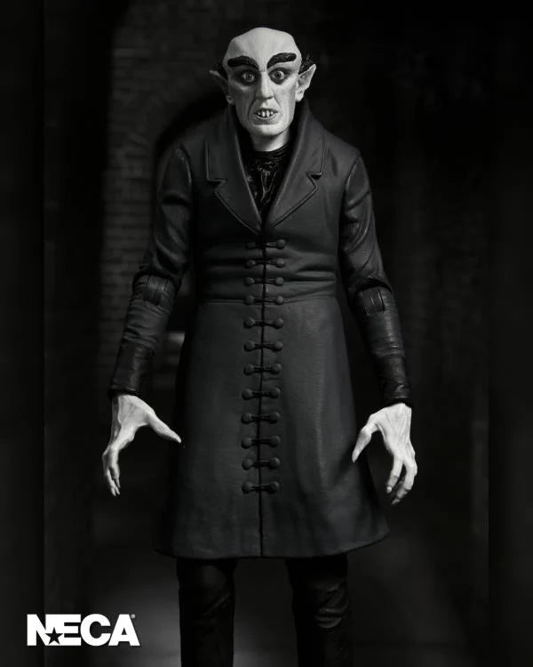 NECA Nosferatu Count Orlok Black & White Version