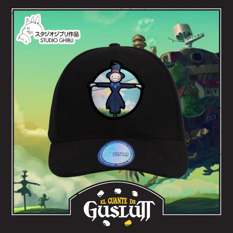 Gorra Studio Ghibli Howl’s moving castle “Turnip-Head” Negra