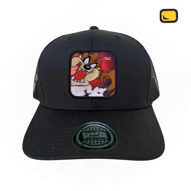 Gorra Looney Tunes “Taz” Negra Premium Trucker