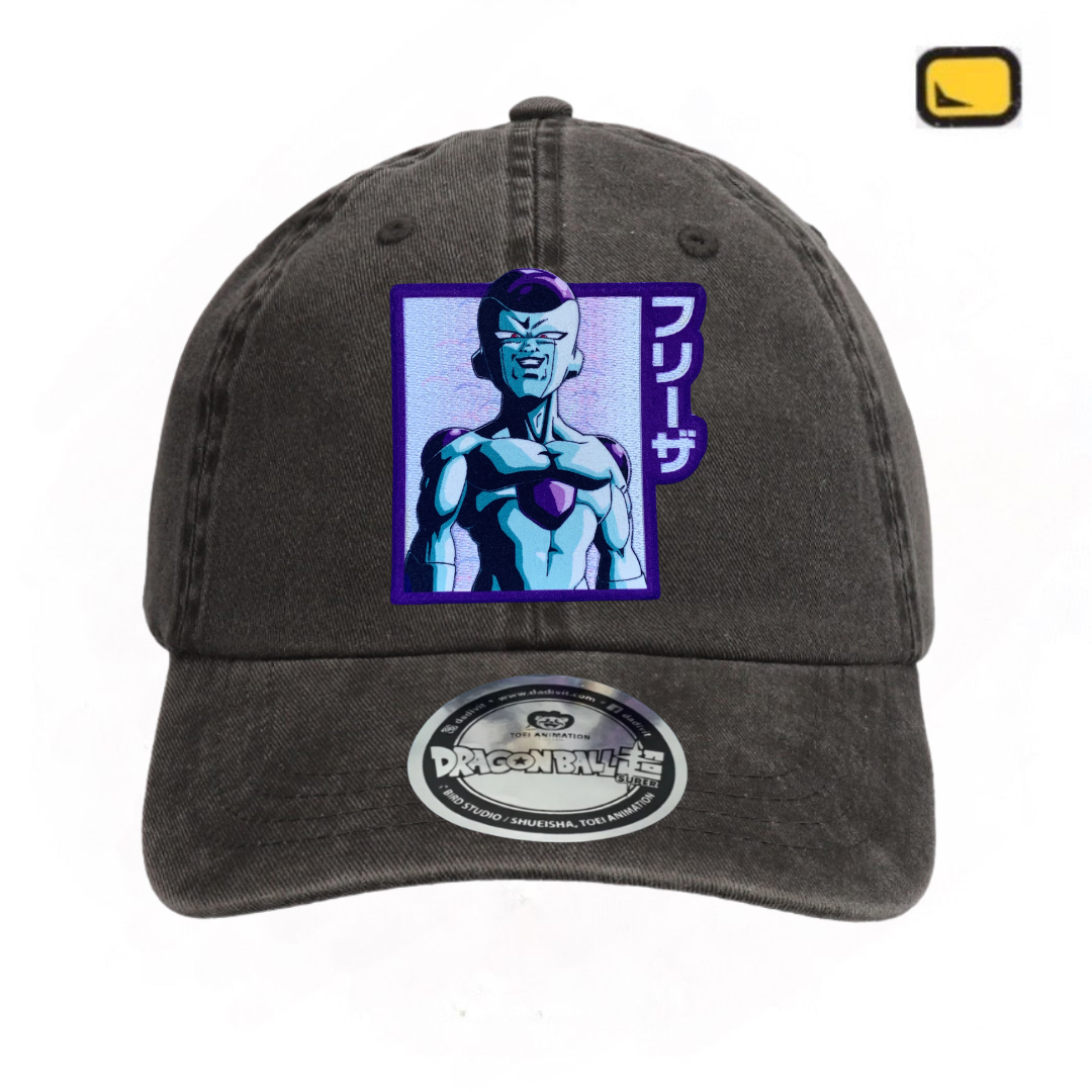 Gorra Dragon Ball Z “Freezer” Gris Vintage