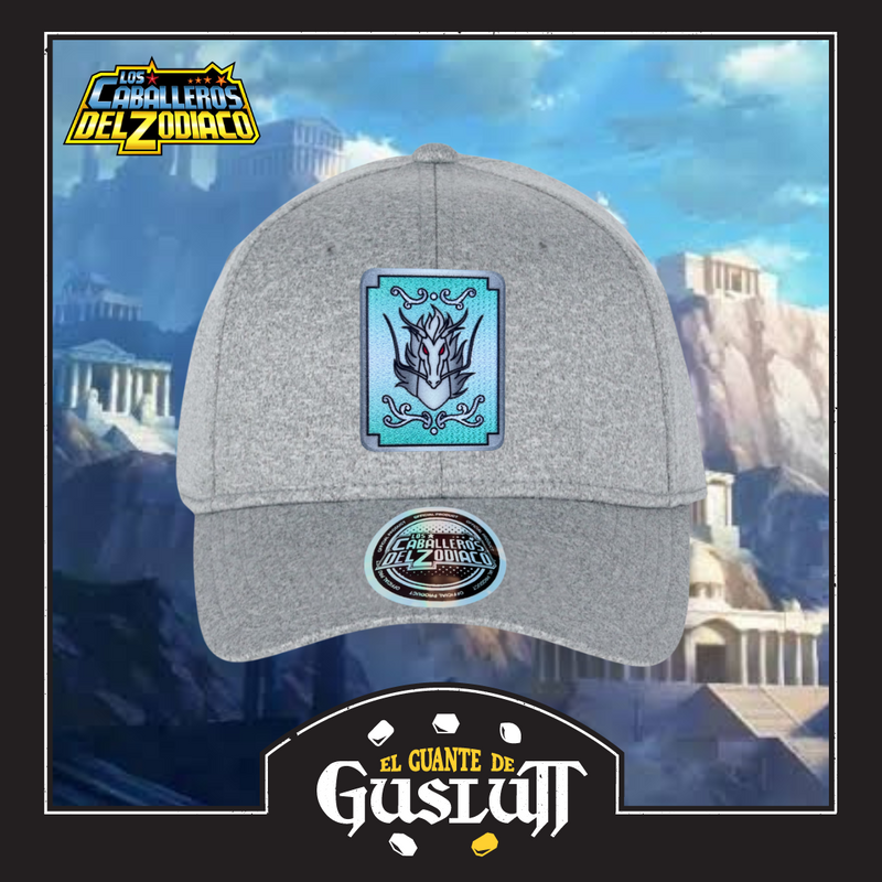 Gorra Saint Seiya “Pandora Box Shiryu Dragon” Gris Jaspe