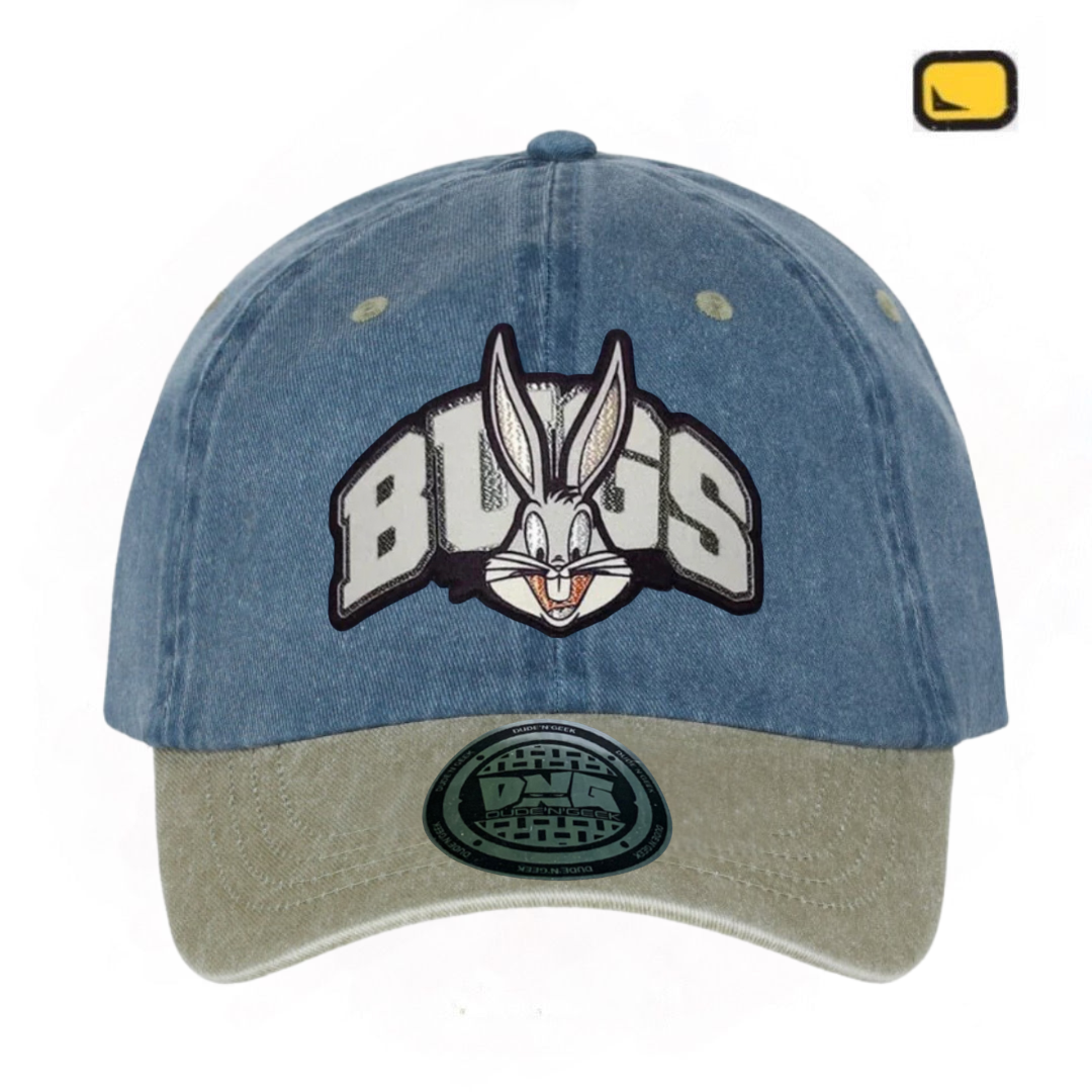 Gorra Looney Tunes “Bugs Bunny” Azul-Beige Vintage